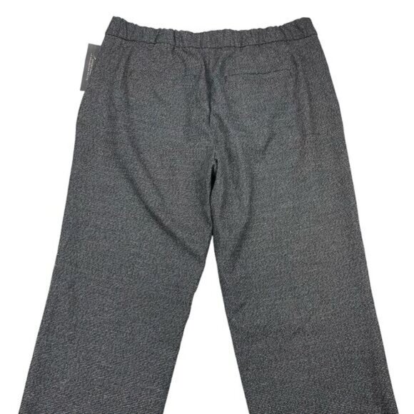 NWT BANANA REPUBLIC Hayden Tapered-Fit Pull-On Dolphin Hem Ankle Pant Sz Small - Picture 5 of 6